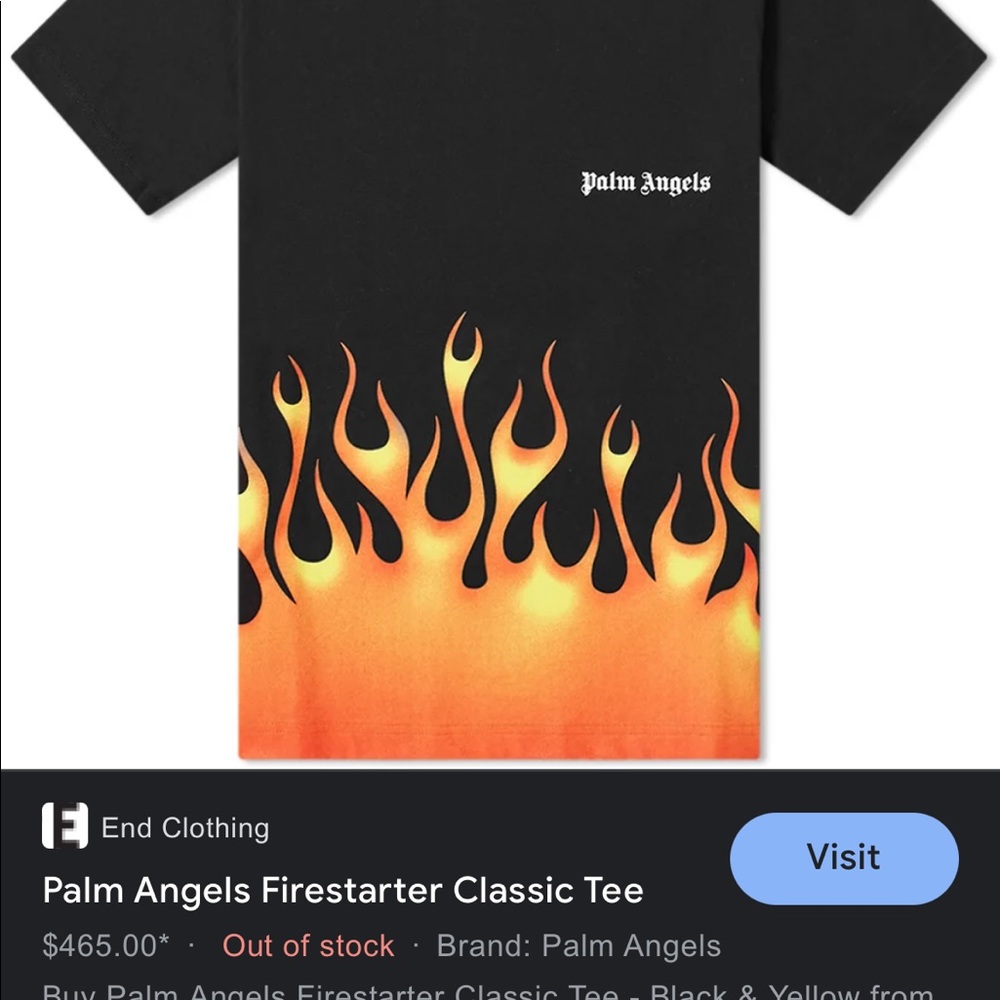 Palm Angels FireStarter Shirt